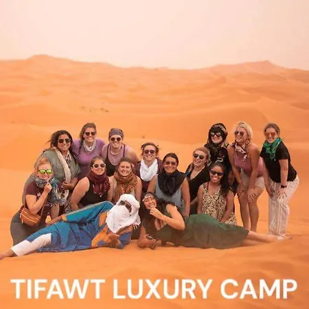 Tifawt Luxury Camp Hotel Merzouga Exterior photo